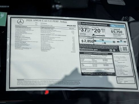 Used 2026 Mercedes-Benz C 36 AMG S image 25