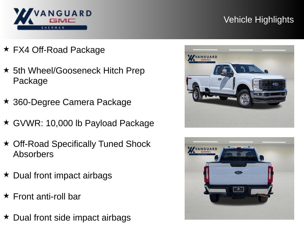 Used 2023 Ford F250 XL w/ 360-Degree Camera Package AWD/4WD image 11