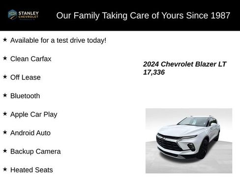 Used 2024 Chevrolet Blazer LT w/ Convenience Package FWD image 9