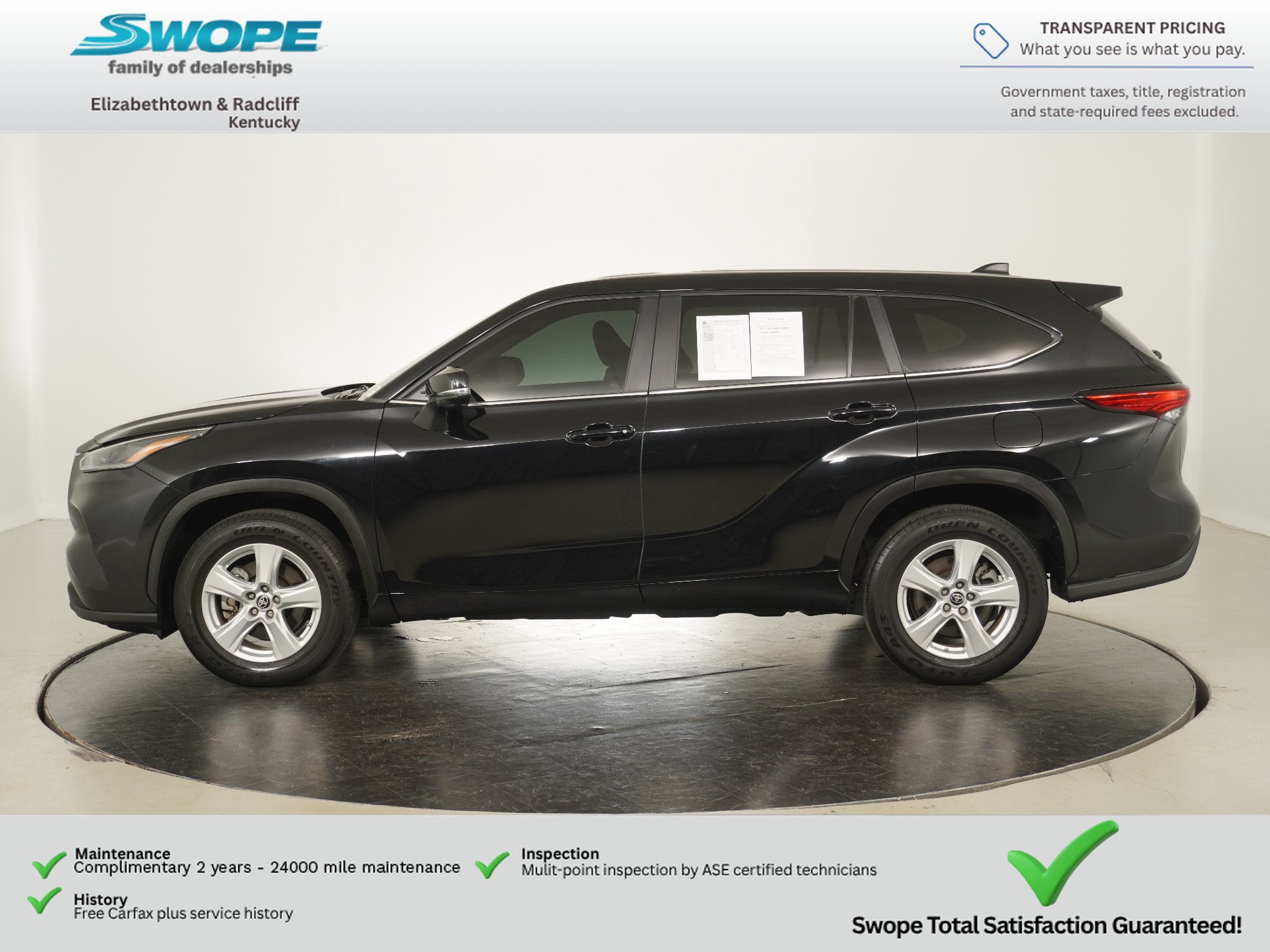 Used 2023 Toyota Highlander LE FWD image 7