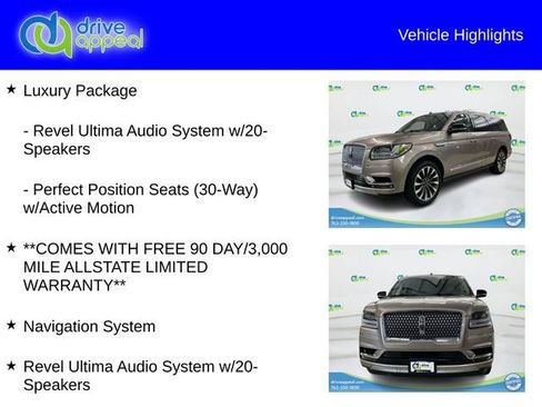Used 2020 Lincoln Navigator L Reserve w/ Luxury Package AWD/4WD image 12