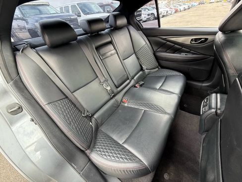 Used 2018 INFINITI Q50 Red Sport 400 w/ Sensory Package (Sport) image 13