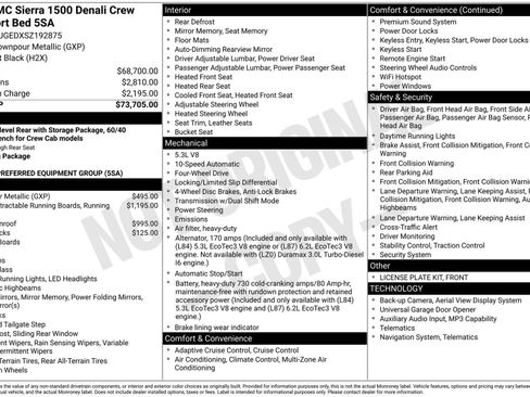 Used 2025 GMC Sierra 1500 Denali AWD/4WD image 3