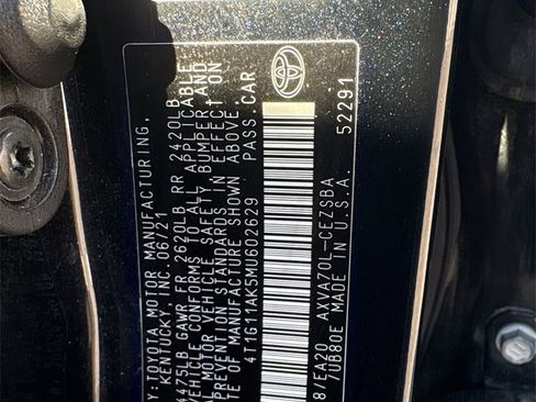 Used 2021 Toyota Camry SE w/ Carpet Mat Package (TMS) image 29