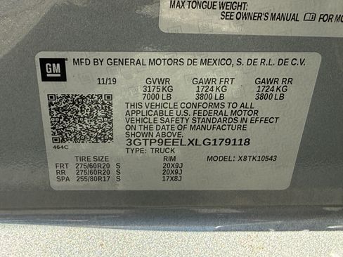 Used 2020 GMC Sierra 1500 AT4 w/ AT4 Premium Package AWD/4WD image 16