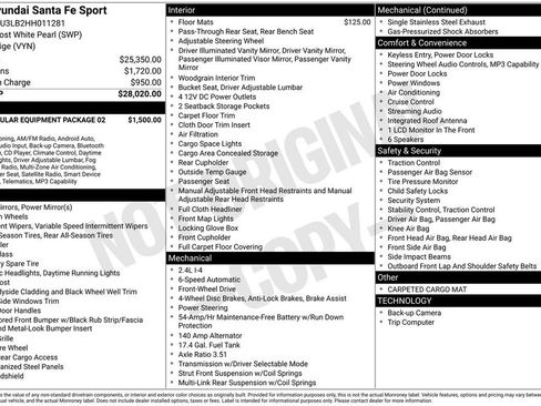 Used 2017 Hyundai Santa Fe Sport image 5