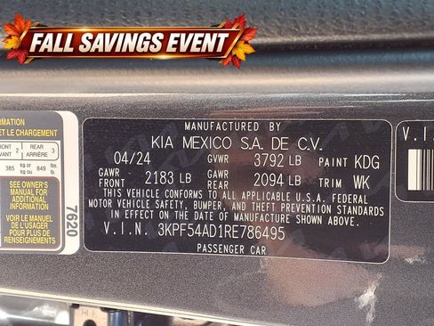 Certified 2024 Kia Forte GT-Line FWD image 13