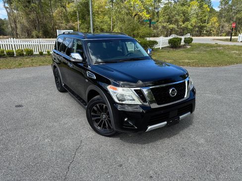 Used 2017 Nissan Armada Platinum w/ Captain Seat Package image 39