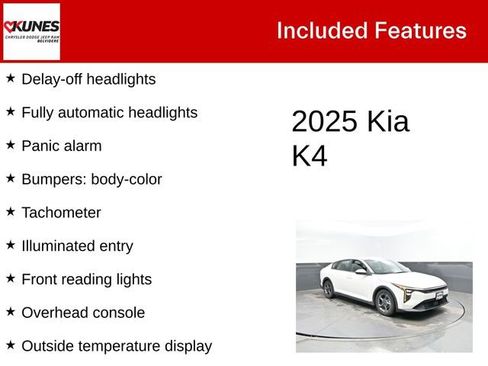 Used 2025 Kia K4 FWD image 4