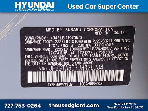 Used 2018 Subaru Crosstrek 2.0i Premium AWD/4WD image 29