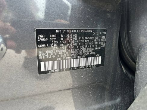 Used 2020 Subaru Ascent Limited w/ Technology Package AWD/4WD image 11