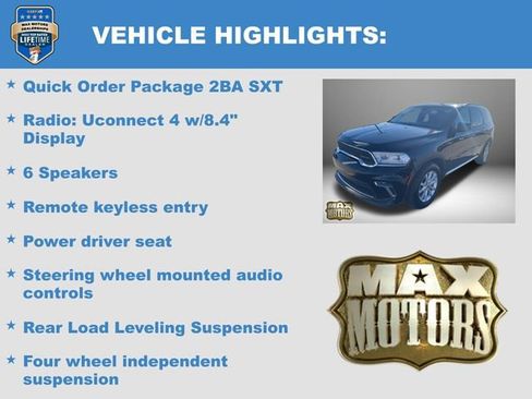 Used 2022 Dodge Durango SXT image 6