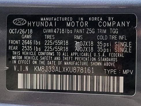 Used 2019 Hyundai Tucson SEL FWD image 33