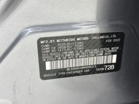 Used 2022 Mitsubishi Mirage ES image 46