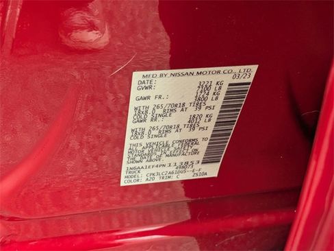 Used 2023 Nissan Titan SV w/ SV Convenience Package image 36