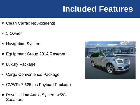 Certified 2021 Lincoln Navigator Reserve w/ Luxury Package AWD/4WD image 5