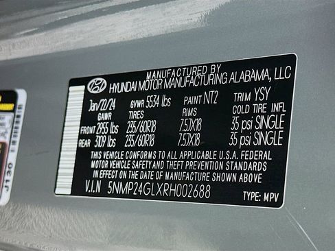 Used 2024 Hyundai Santa Fe SEL FWD image 31