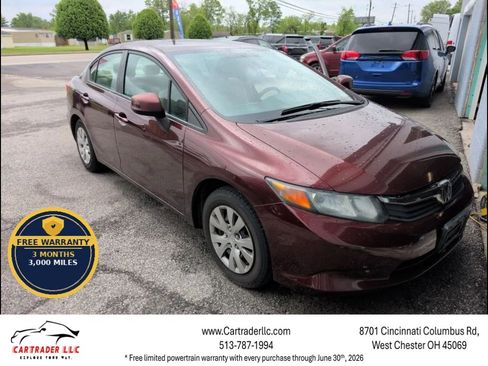 Used 2012 Honda Civic LX image 1