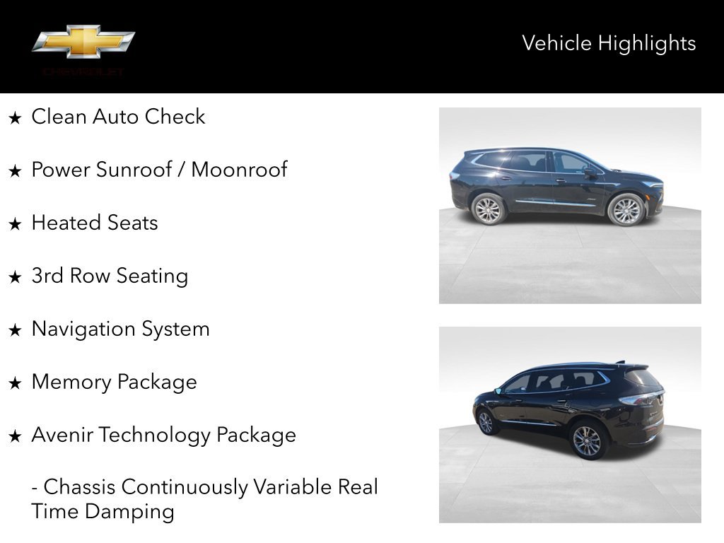 Used 2022 Buick Enclave Avenir w/ Avenir Technology Package AWD/4WD image 19