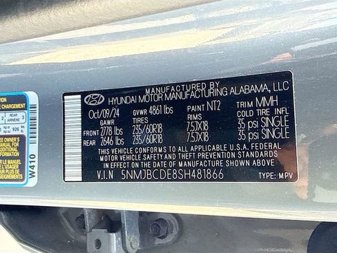 Certified 2025 Hyundai Tucson SEL image 9