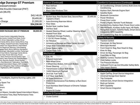 Used 2023 Dodge Durango GT RWD image 9
