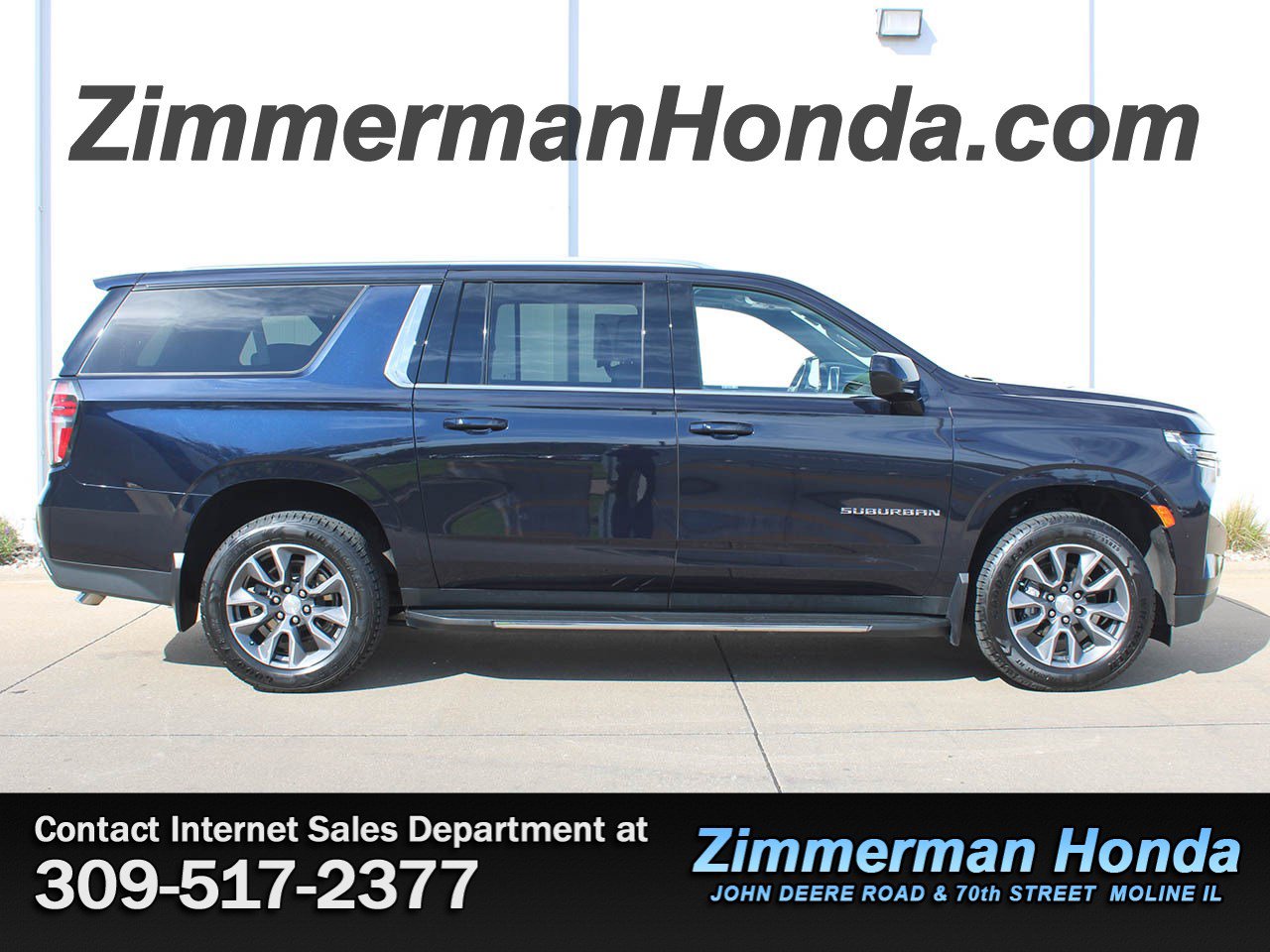 Used 2021 Chevrolet Suburban LT w/ Rear Media and Nav Package AWD/4WD image 1