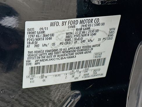 Used 2012 Ford Edge Limited image 12