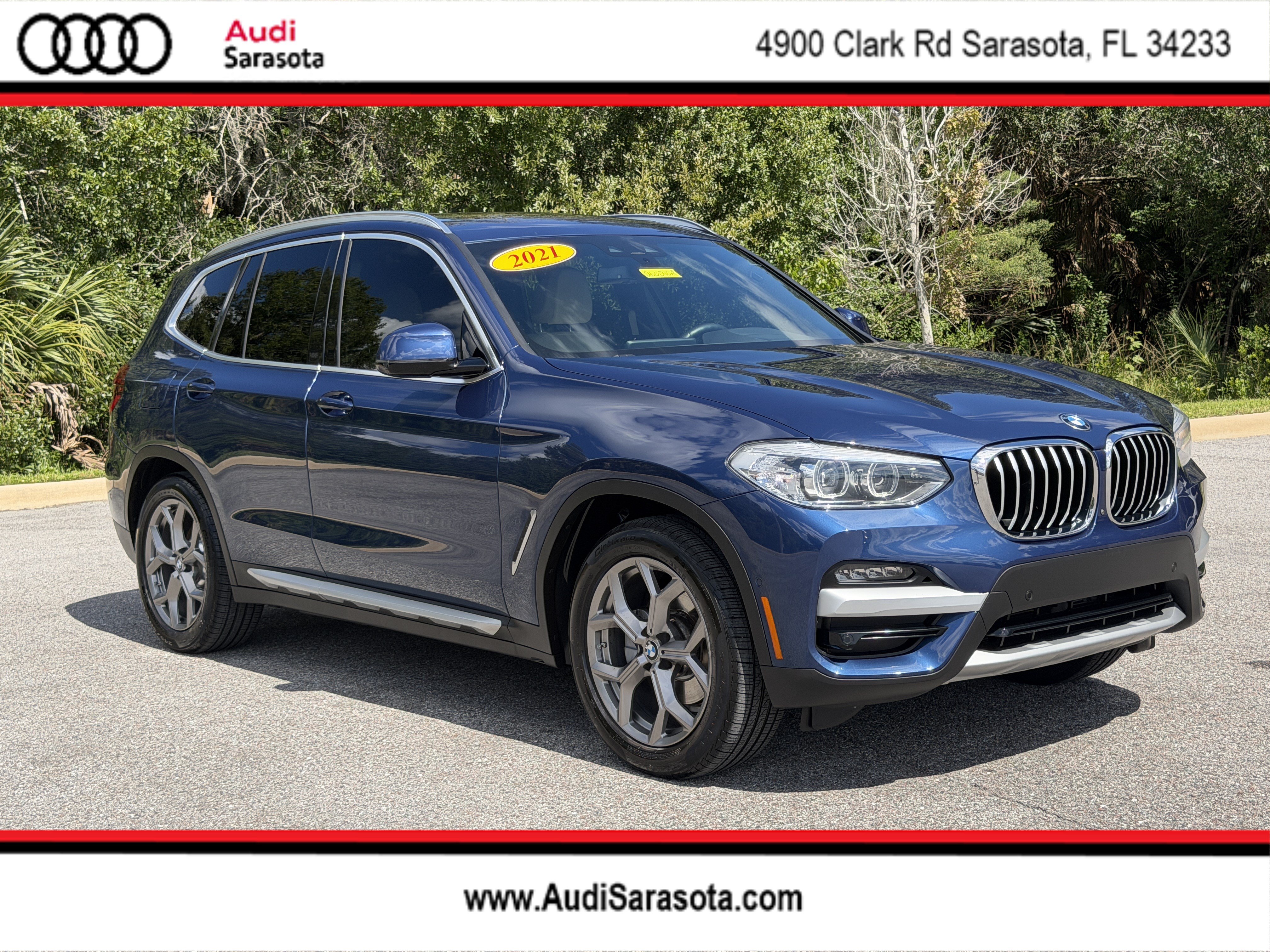 Used 2021 BMW X3 sDrive30i w/ Premium Package RWD image 1