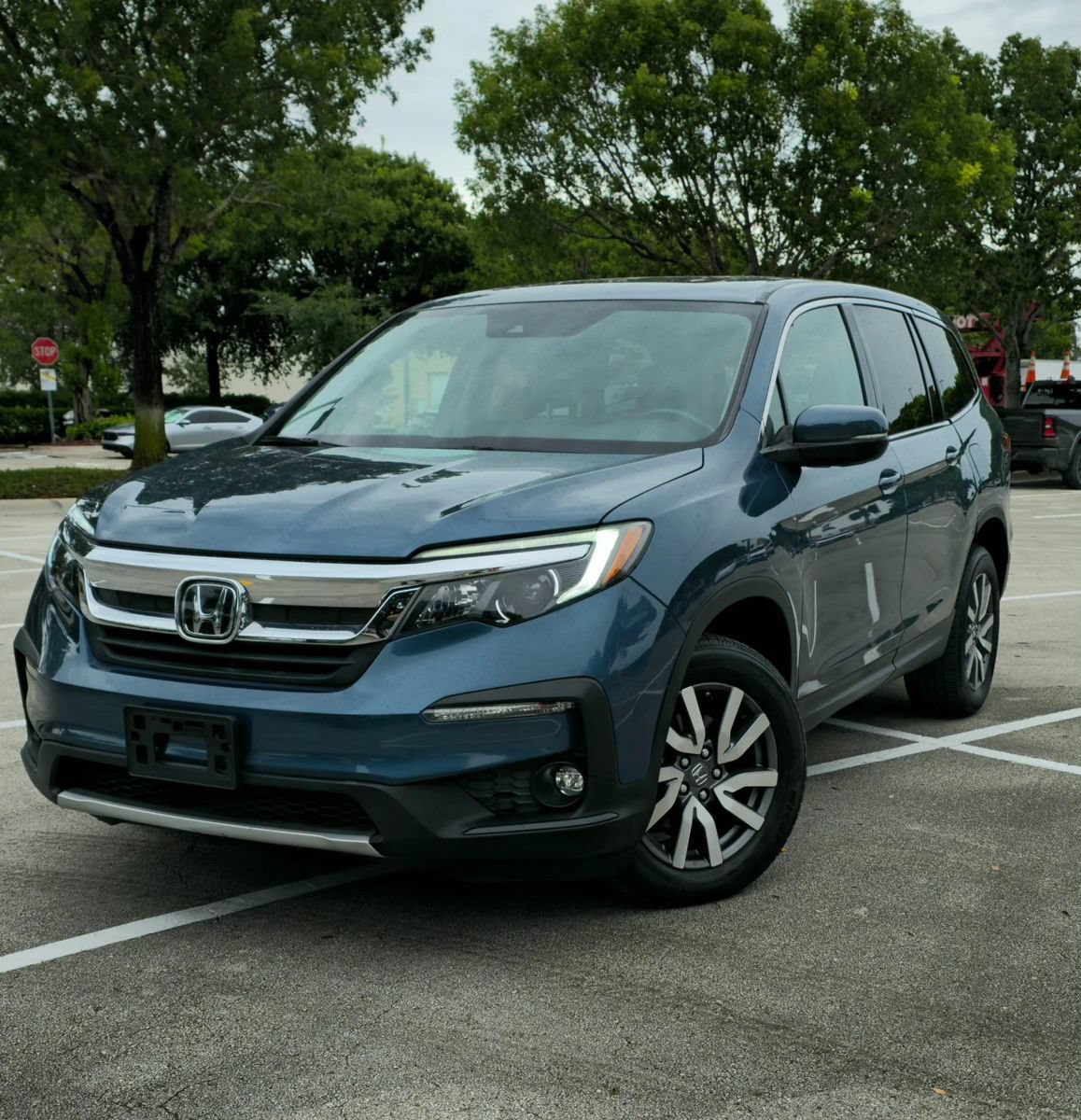 Used 2021 Honda Pilot EX-L image 3