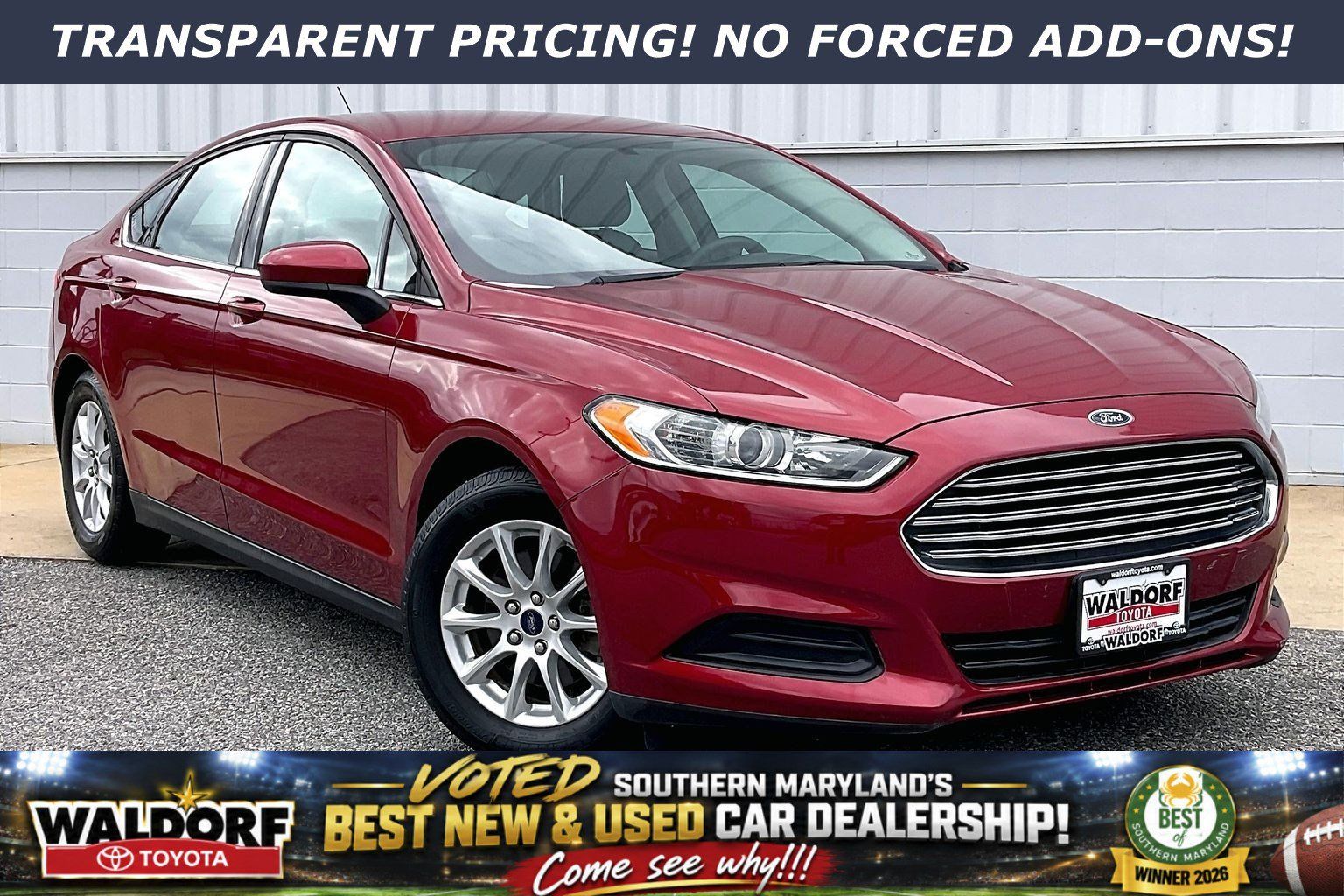 Used 2015 Ford Fusion S FWD image 1