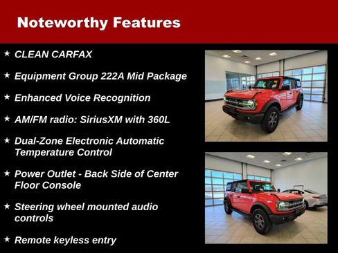 Used 2022 Ford Bronco Big Bend image 7