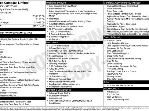 New 2026 Jeep Compass Limited AWD/4WD image 30