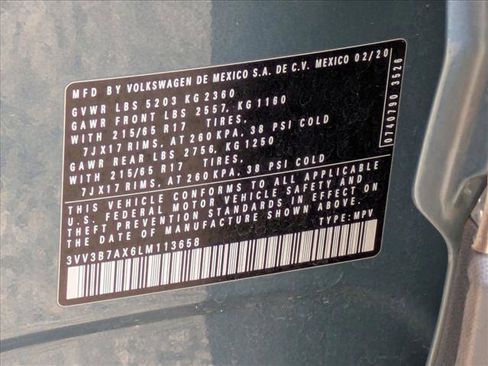 Used 2020 Volkswagen Tiguan SE w/ Panoramic Sunroof Package image 23