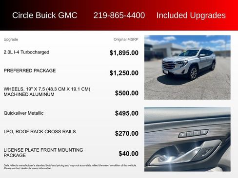 Used 2019 GMC Terrain SLT w/ Preferred Package AWD/4WD image 3