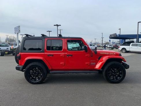 Used 2021 Jeep Wrangler Unlimited Sahara 4xe w/ Cold Weather Group image 7