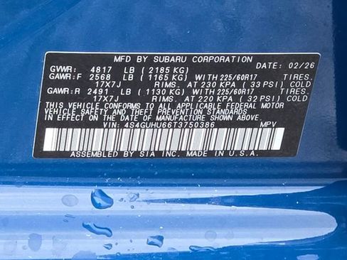 New 2026 Subaru Crosstrek 2.5i Wilderness AWD/4WD image 23