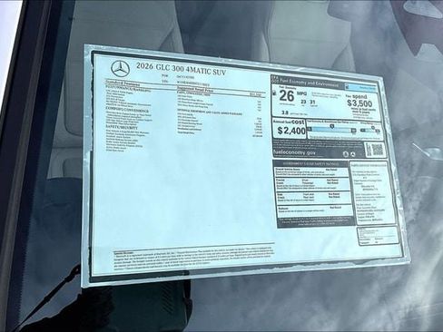 New 2026 Mercedes-Benz GLC 300 4MATIC image 16