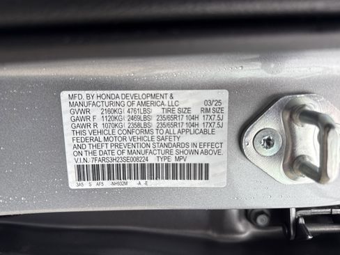 Certified 2025 Honda CR-V LX image 31