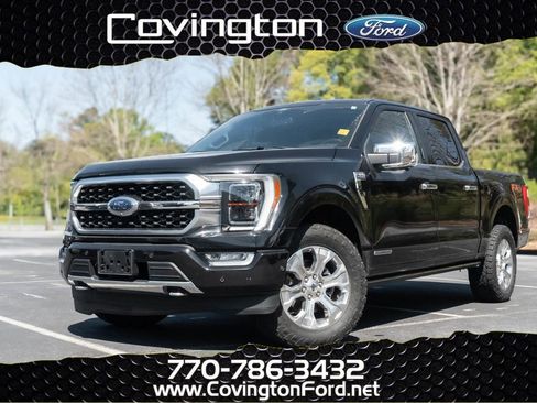 Used 2021 Ford F150 Platinum w/ Equipment Group 701A High image 1