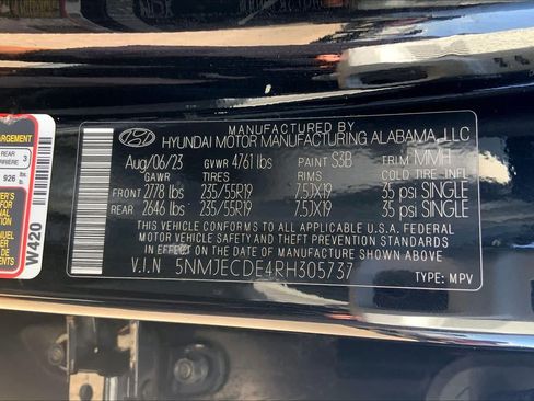 Used 2024 Hyundai Tucson Limited AWD/4WD image 31