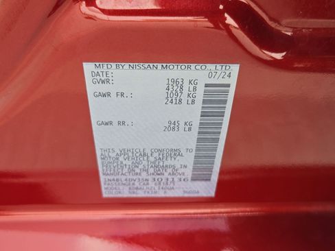 Used 2025 Nissan Altima 2.5 SV FWD image 34