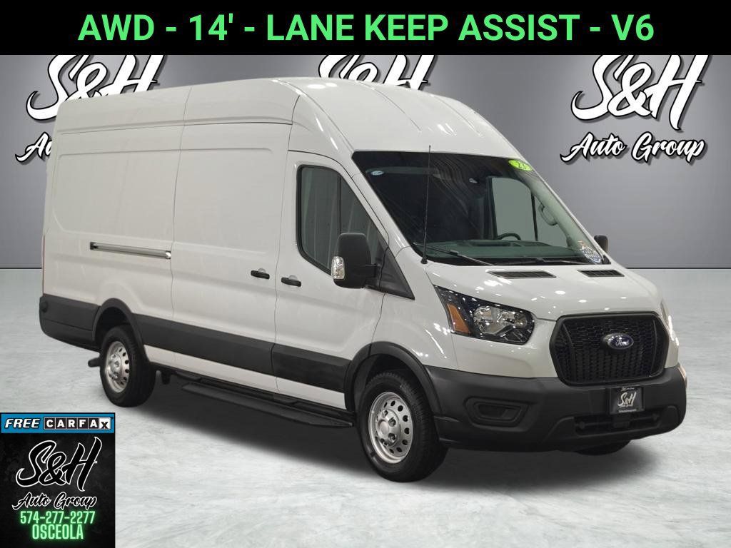 Used 2023 Ford Transit 350 148 High Roof Extended AWD image 1