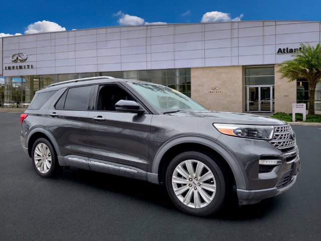 Used 2020 Ford Explorer Limited w/ Class III Trailer Tow Package RWD image 2