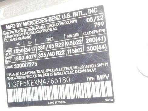 Used 2022 Mercedes-Benz GLS 450 4MATIC image 13