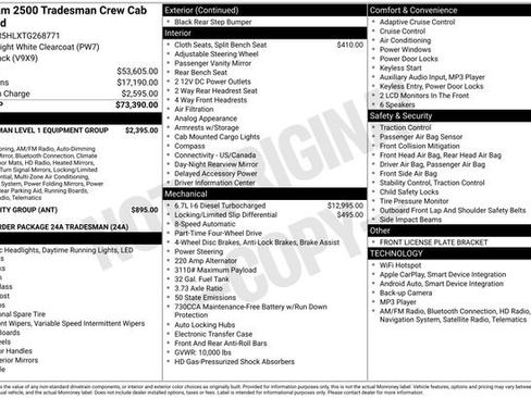 New 2026 RAM 2500 Tradesman image 4