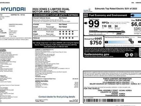 Used 2024 Hyundai Ioniq 5 Limited image 28