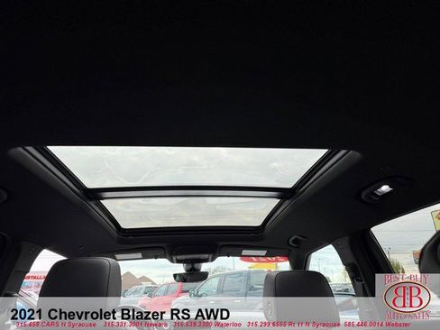 Used 2021 Chevrolet Blazer RS w/ Enhanced Convenience Package AWD/4WD image 14