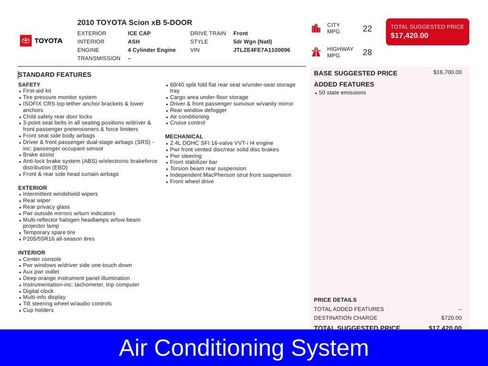 Used 2010 Scion xB FWD image 6