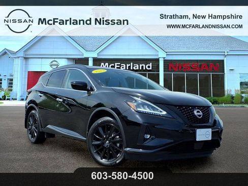 Certified 2023 Nissan Murano SV w/ SV Midnight Edition Package AWD/4WD image 1