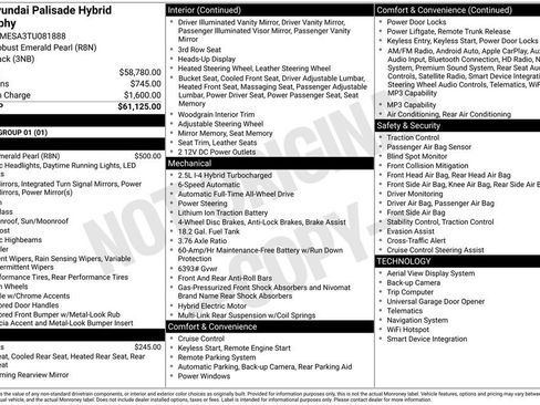 New 2026 Hyundai Palisade Calligraphy AWD/4WD image 6